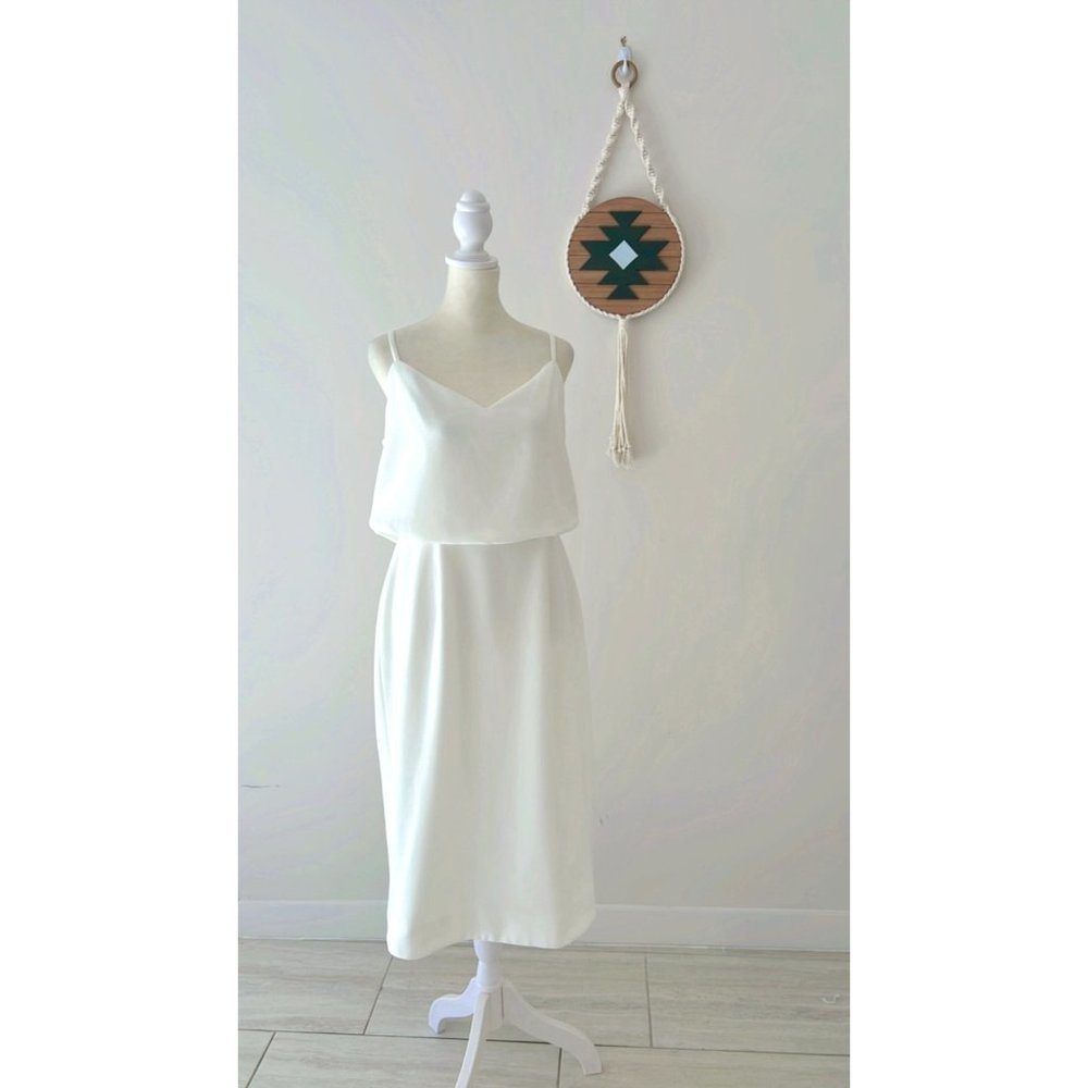 Dress The Population Alondra Blouson Dress Size large